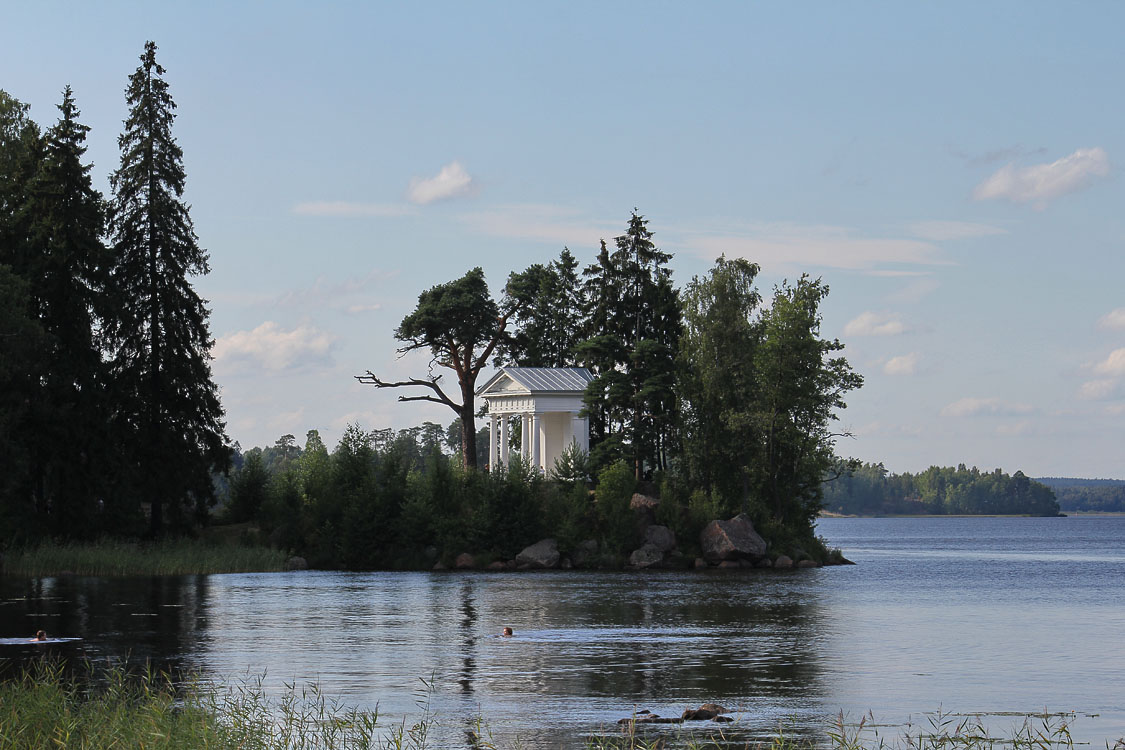Vyborg, park Monrepos